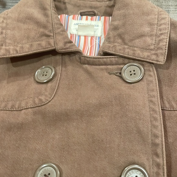 American Eagle Brown Lightweight Jacket - Size Medium - Picture 4 of 7